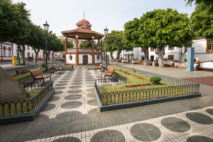 Plaza De La Luz in Los Silos, Tenerife, Canary Islands, Spain Plaza De La Luz in Los Silos, Tenerife, Canary Islands, Spain